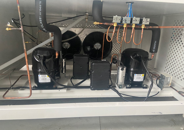 冷熱沖擊試驗箱的制冷機組如何構成