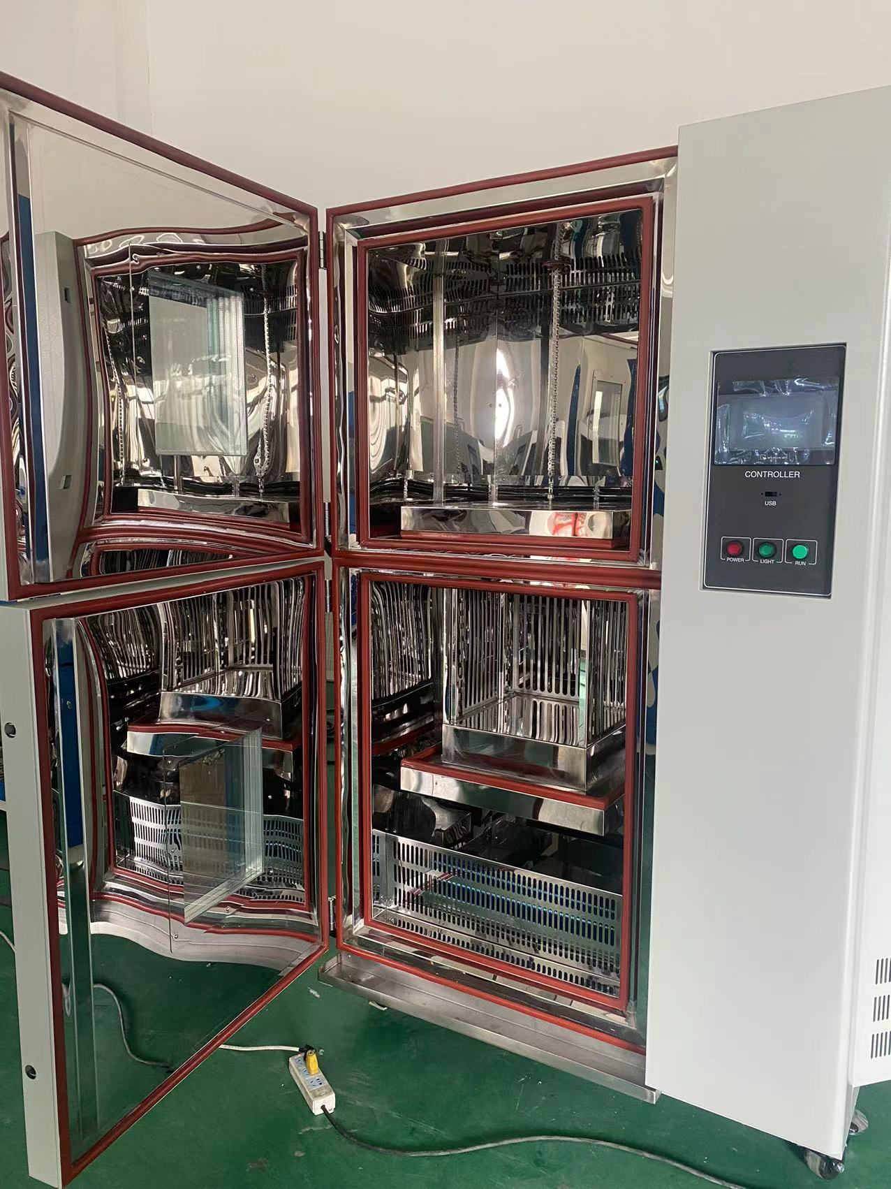 冷熱沖擊試驗(yàn)箱示意圖

